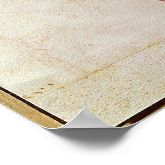 Een danseres uit de opera van Parijs Poster (Hoek)