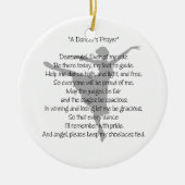 Een danserse dansdansfoto keramisch ornament (Voorkant)