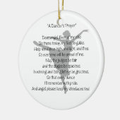 Een danserse dansdansfoto keramisch ornament (Links)