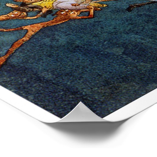 Een dansje rond de bewegingsdruk poster (Hoek)