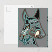 Een dappere geest zal de wereld veroveren briefkaart (Voorkant / Achterkant)