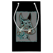 Een dappere geest zal de wereld veroveren klein cadeauzakje (Achterkant)