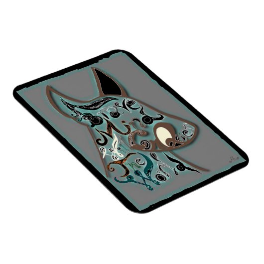 Een dappere geest zal de wereld veroveren magneet (Rechterzijde)