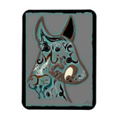 Een dappere geest zal de wereld veroveren magneet (Verticaal)