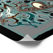 Een dappere geest zal de wereld veroveren poster (Hoek)