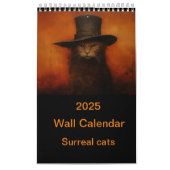 Een Dark Cat Art Kalender (Hoes)