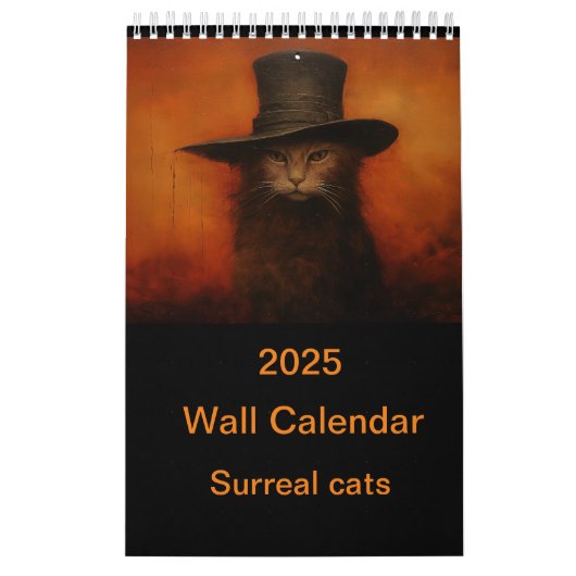 Een Dark Cat Art Kalender (Hoes)