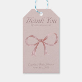 Een Darling Arrival Baby shower Bedankt Labels Cadeaulabel