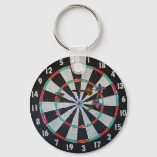 Een DARTBOARD SLEUTELHANGER!!!!! Sleutelhanger