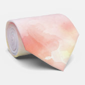 Een das met een zacht verloopdesign (Opgerold)