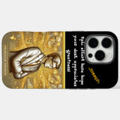 Een datawetenschapper visualiseert kennis bij zons Case-Mate iPhone case (Achterkant (horizontaal))