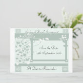 Een datum om te onthouden save the date (Staand voorkant)