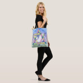 Een davidster tote bag (Op model)