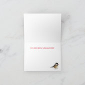 Een de vakantiekaart van het Voer van de DAG van Feestdagen Kaart (Binnen)