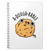 Een deegbaar Funny Cookie Pun Notitieboek (Voorkant)