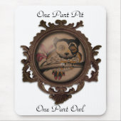 Eén deel Pit, één deel Owl Muismat (Voorkant)