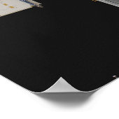 Een deel van de Hubble Ruimtetelescoop Poster (Hoek)