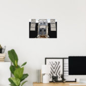 Een deel van de Hubble Ruimtetelescoop Poster (Thuiskantoor)