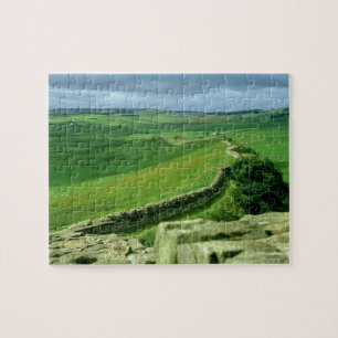 Een deel van de muur van Hadrian, tweede eeuw AD ( Legpuzzel