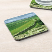 Een deel van de muur van Hadrian, tweede eeuw AD ( Onderzetter (Linkerzijde)