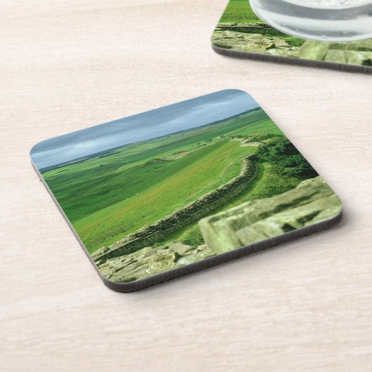 Een deel van de muur van Hadrian, tweede eeuw AD ( Onderzetter (Linkerzijde)