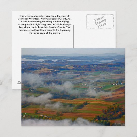 Een deel van de Uniestad Briefkaart (Voorkant / Achterkant)