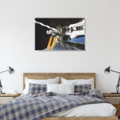 Een deel van het Columbuslaboratorium Canvas Afdruk (Insitu (Slaapkamer))