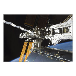 Een deel van het Columbuslaboratorium Foto Afdruk