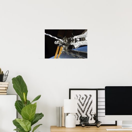 Een deel van het Columbuslaboratorium Poster (Thuiskantoor)