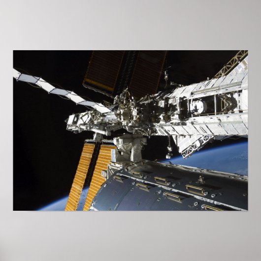 Een deel van het Columbuslaboratorium Poster (Voorkant)