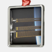 Een deel van het internationale ruimtestation 2 metalen ornament (Links)