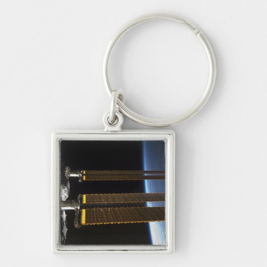 Een deel van het internationale ruimtestation 2 sleutelhanger (Voorkant)