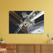 Een deel van het internationale ruimtestation 3 canvas afdruk (Insitu (Woonkamer))