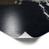 Een deel van het internationale ruimtestation 3 foto afdruk (Hoek)