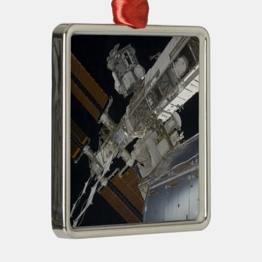 Een deel van het internationale ruimtestation 3 metalen ornament (Rechts)