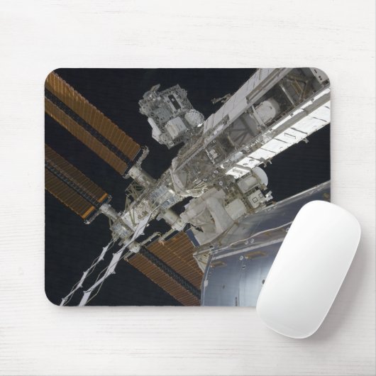 Een deel van het internationale ruimtestation 3 muismat (Met muis)