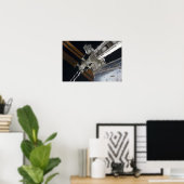 Een deel van het internationale ruimtestation 3 poster (Thuiskantoor)