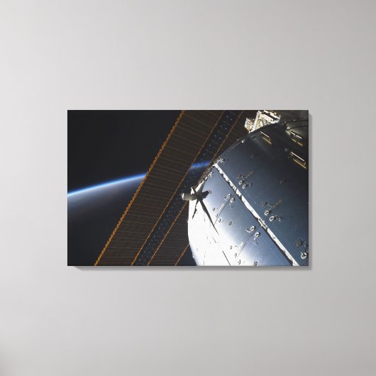 Een deel van het internationale ruimtestation canvas afdruk (Voorkant)