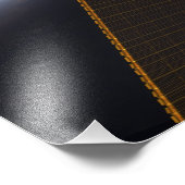 Een deel van het internationale ruimtestation foto afdruk (Hoek)