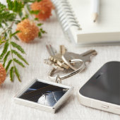 Een deel van het internationale ruimtestation sleutelhanger (Zijkant)