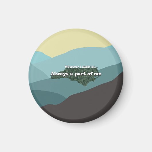 Een deel van mij, North Carolina Magneet (Voorkant)