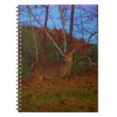 Een Deer: Gold Red Green en Blue Notitieboek (Voorkant)