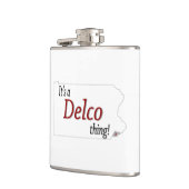 Een Delco-ding (R) Heupfles (Links)