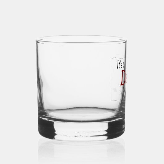 Een Delco-ding (R) Whisky Glas (Rechts)