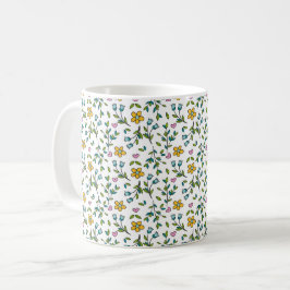 EEN DELICAAT BLOEMENMOK KOFFIEMOK