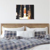 Een Delta IV - Zware raketliften uit Canvas Afdruk (Insitu (Slaapkamer))