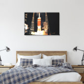 Een Delta IV - Zware raketliften uit Canvas Afdruk (Insitu (Slaapkamer))