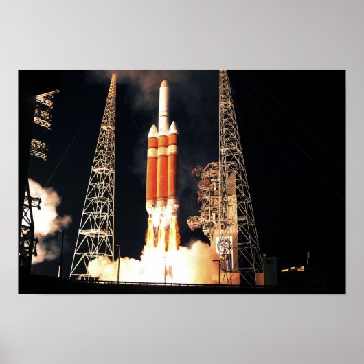 Een Delta IV - Zware raketliften uit Poster (Voorkant)