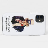 Een democratie is alleen zo sterk als haar kiezers Case-Mate iPhone case (Achterkant (horizontaal))