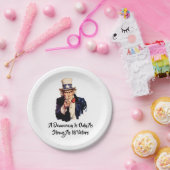 Een democratie is alleen zo sterk als haar kiezers papieren bordje (Feest)